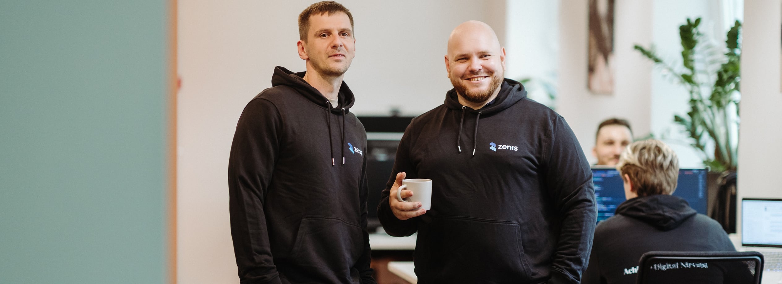 ZenIS colleagues in the office