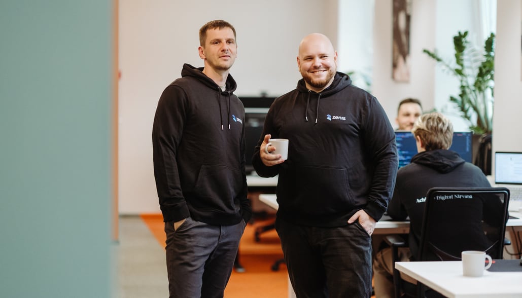 ZenIS colleagues in the office